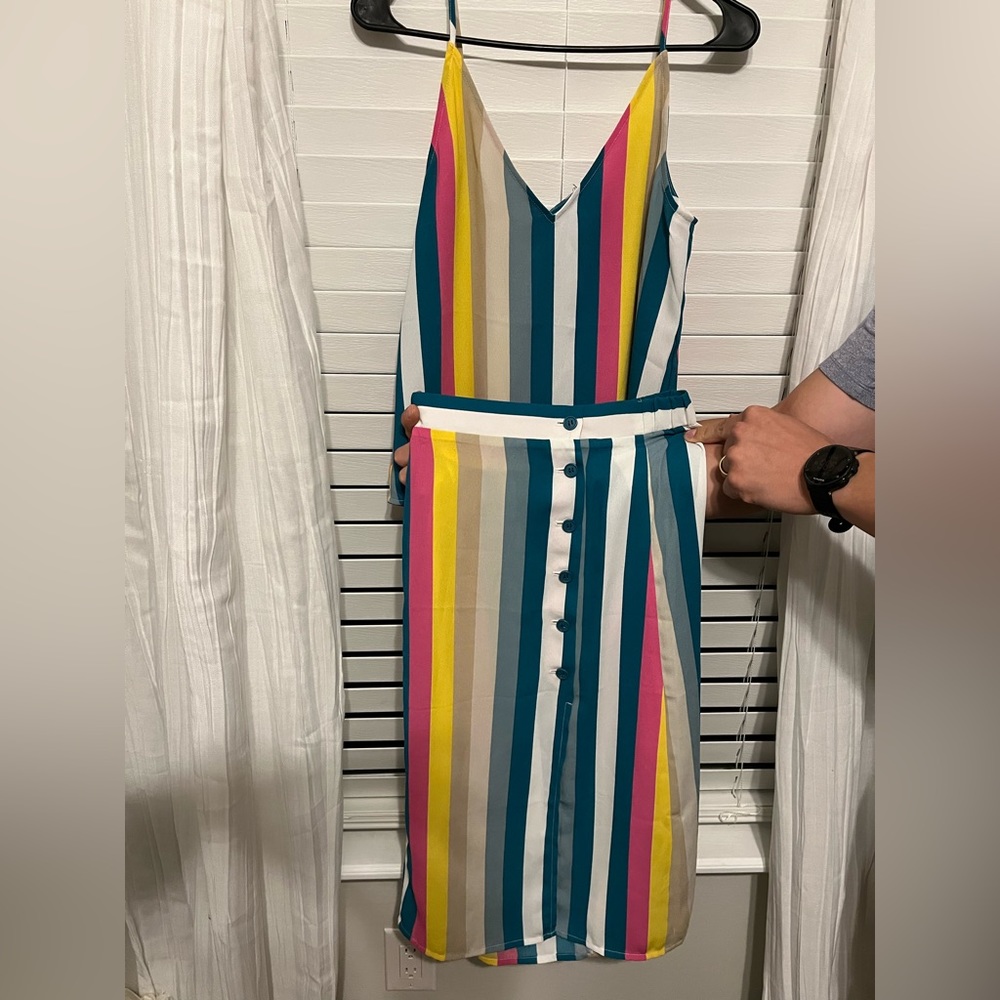 Xs Rainbow skirt and tank set! Perfect for PRIDE